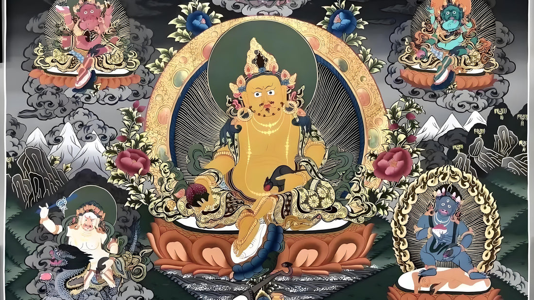 The Five Way Gods of Wealth: Colors, Meanings, and Blessings