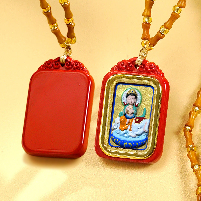 Samantabhadra Tsa Tsa Box Necklace