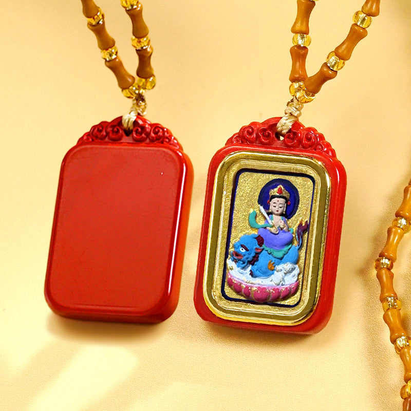 Manjushri Tsa Tsa Box Necklace
