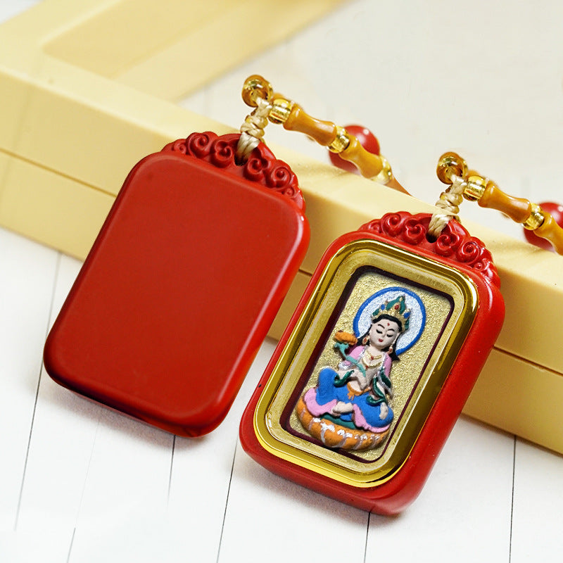 Mahasthamaprapta Tsa Tsa Box Necklace