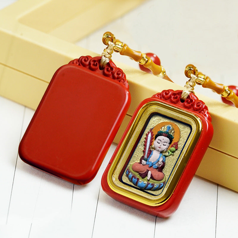 Kṣitigarbha Tsa Tsa Box Necklace