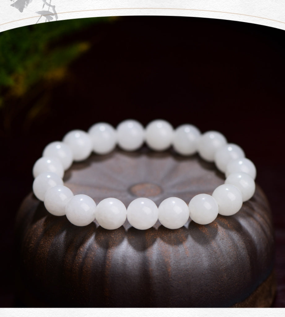 Hetian Jade Energy Bracelet: Protection, Harmony, and Balance