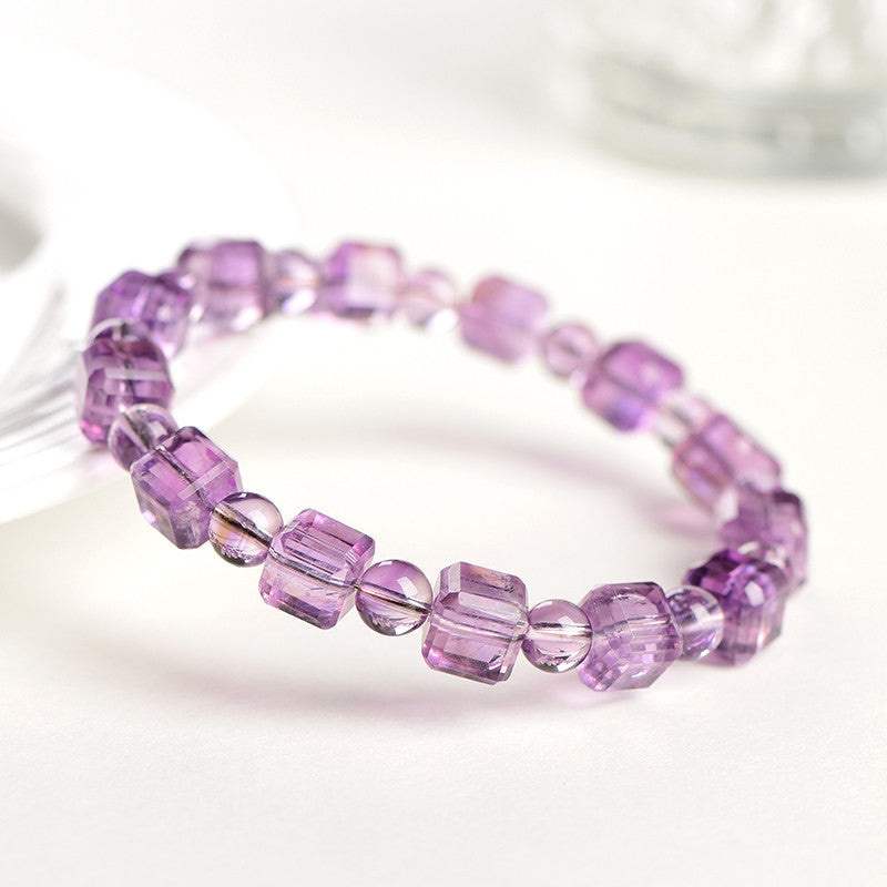 Amethyst Energy Bracelet: Serenity, Balance, Spiritual Growth
