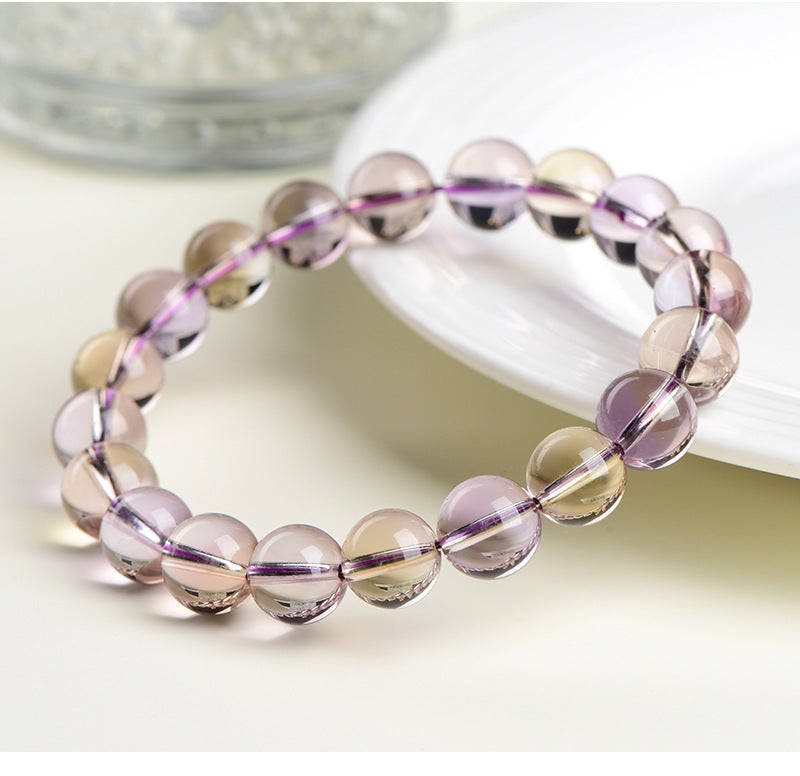 Amethyst Citrine Energy Bracelet: Spiritual Growth, Prosperity, and Balance