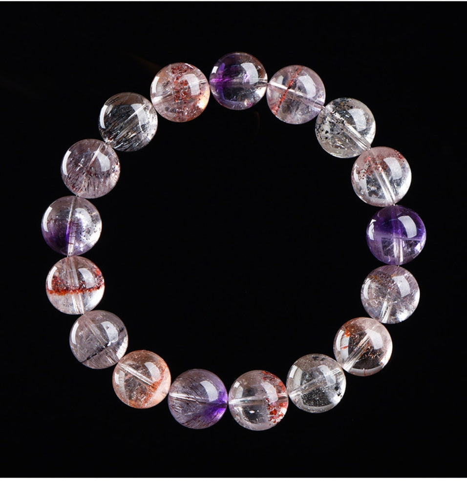 Super Seven Crystal Energy Bracelet: Spiritual Awakening, Balance, Manifestation