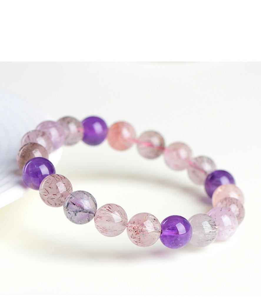 Super Seven Crystal Energy Bracelet: Spiritual Awakening, Balance, Manifestation