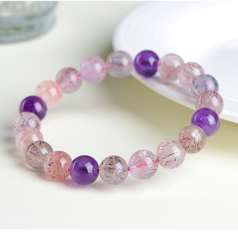 Super Seven Crystal Energy Bracelet: Spiritual Awakening, Balance, Manifestation