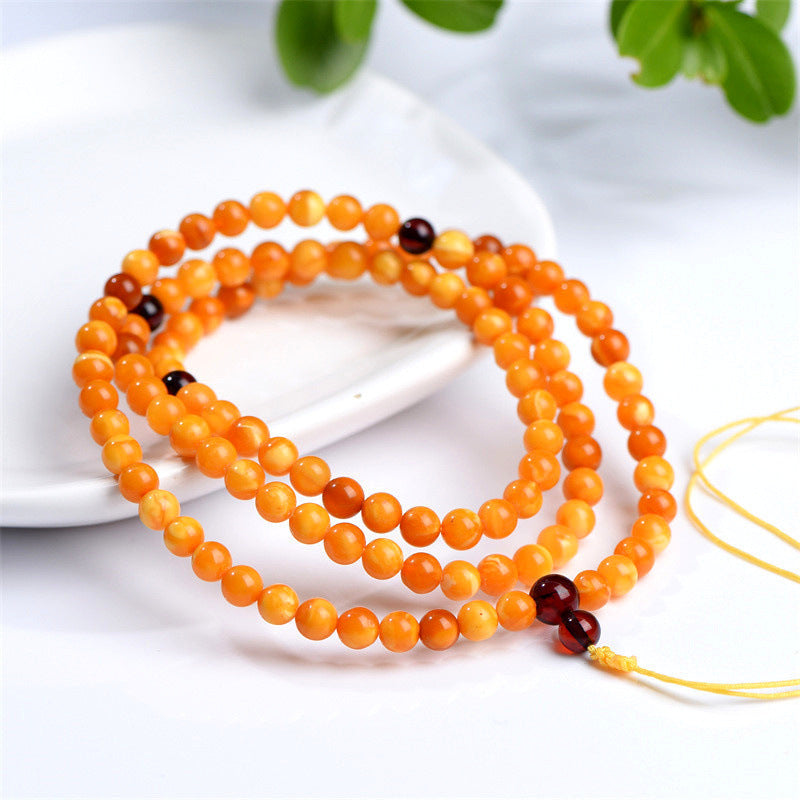 Old Amber Bracelet: A Connection to Nature's Serenity