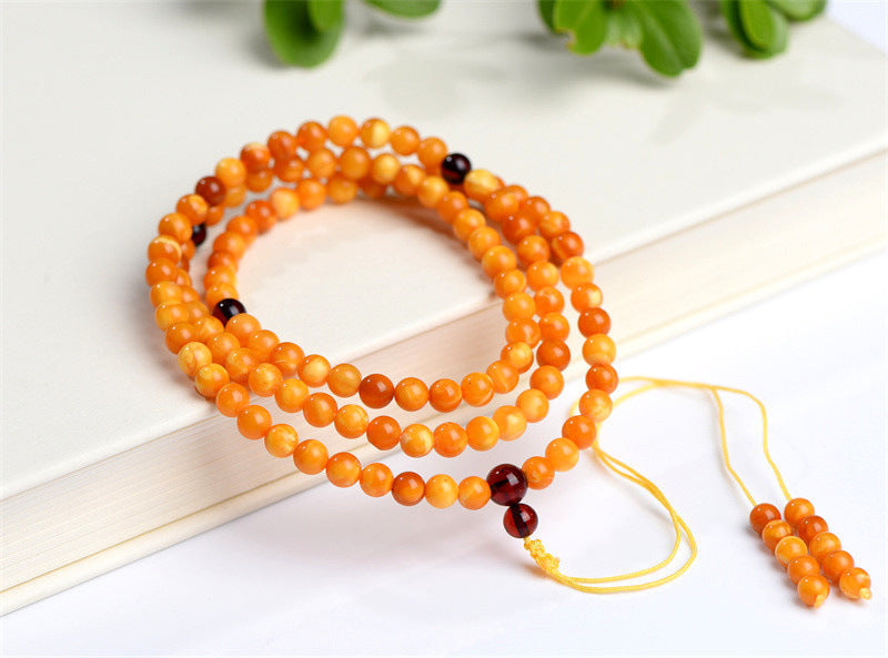 Old Amber Bracelet: A Connection to Nature's Serenity