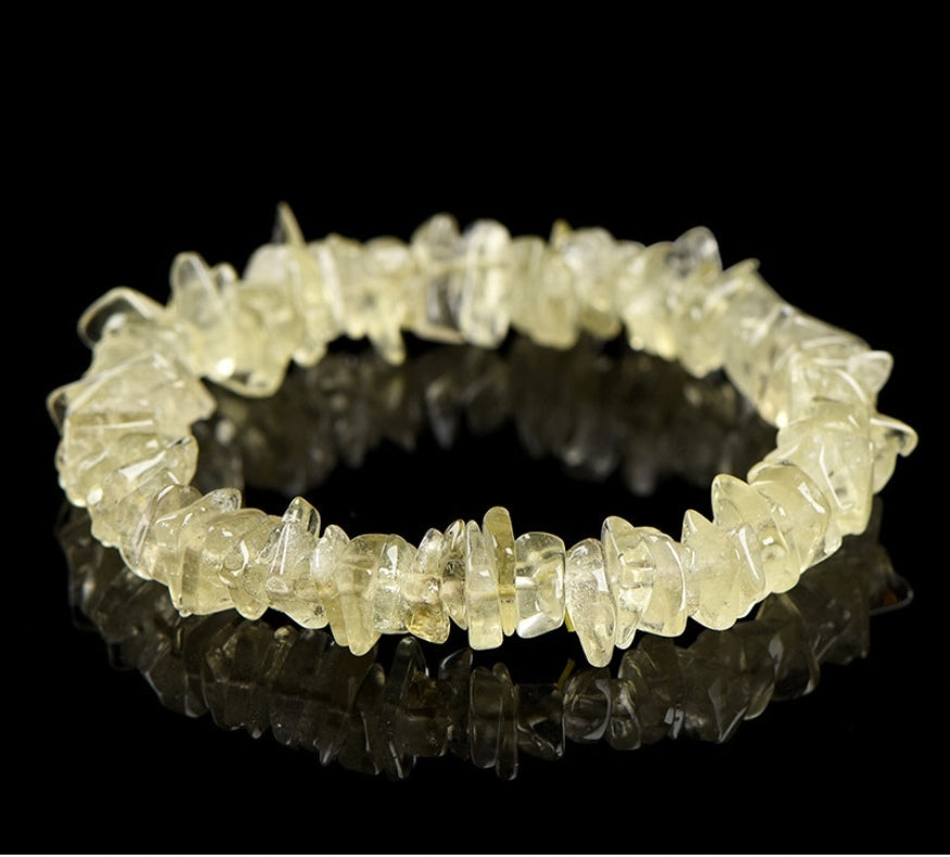 Libyan Gold Meteorite Energy Bracelet: Embrace Cosmic Healing with Unique Design