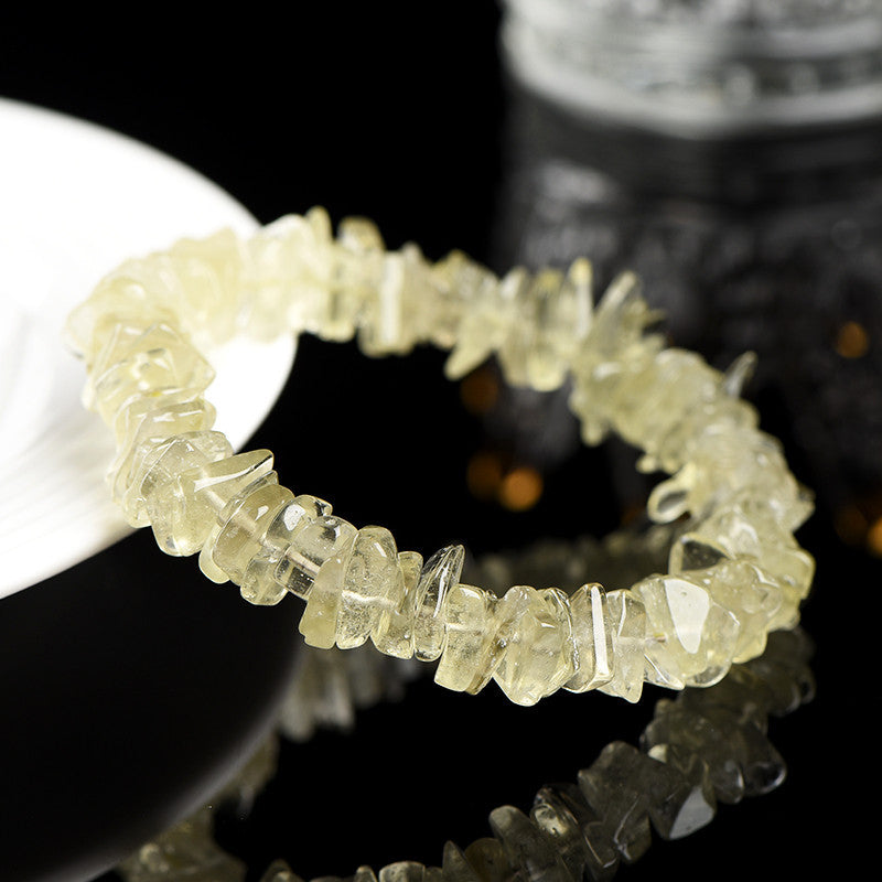 Libyan Gold Meteorite Energy Bracelet: Embrace Cosmic Healing with Unique Design