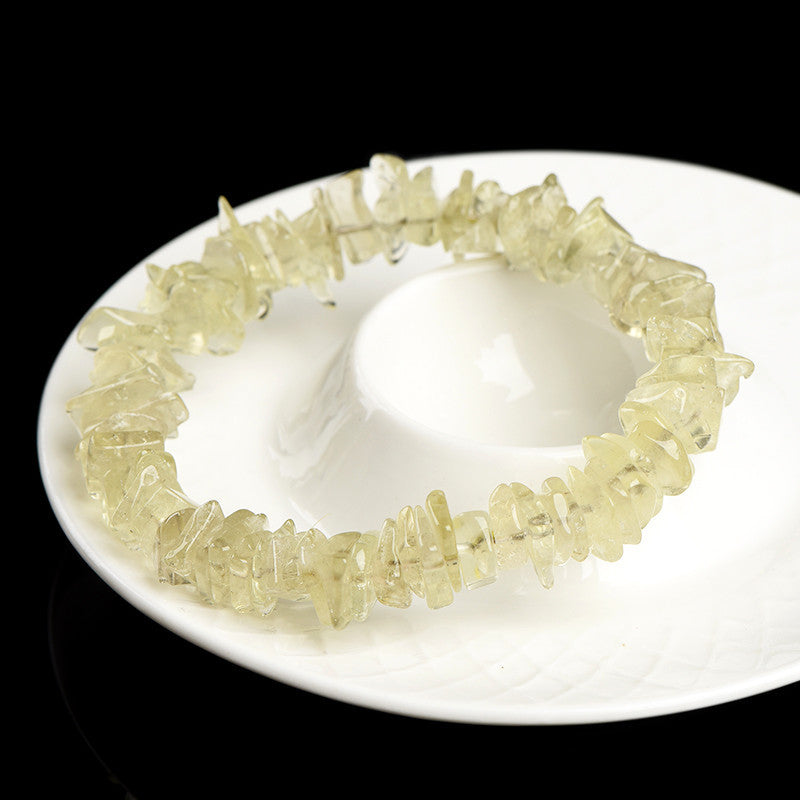 Libyan Gold Meteorite Energy Bracelet: Embrace Cosmic Healing with Unique Design