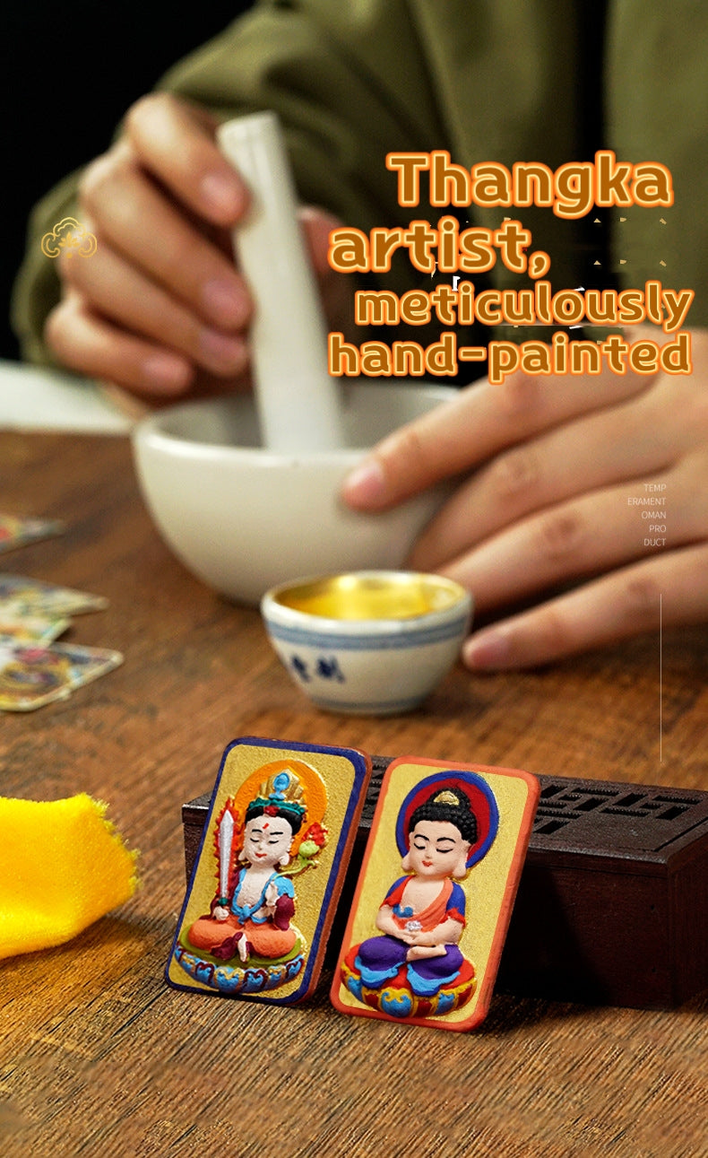 Amitabha Tsa Tsa Box Necklace