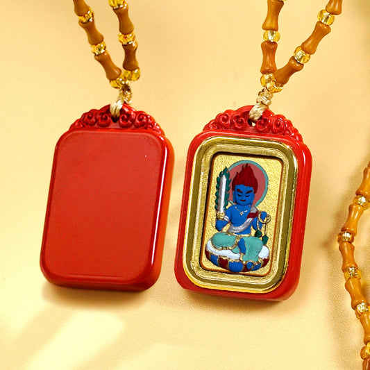 Fudo Myo-o Tsa Tsa Box Necklace