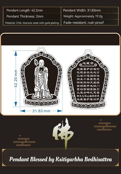 Necklace Blessed by Ksitigarbha Bodhisattva