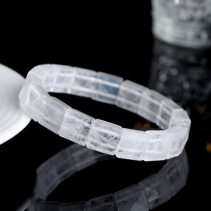 White Phantom Quartz Bracelet: Spiritual Growth, Clarity, Transformation