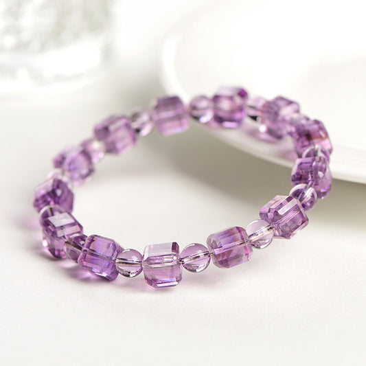 Amethyst Energy Bracelet: Serenity, Balance, Spiritual Growth