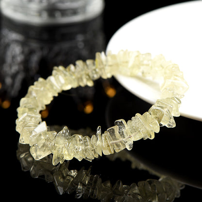 Libyan Gold Meteorite Energy Bracelet: Embrace Cosmic Healing with Unique Design