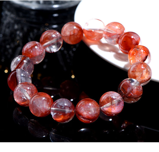 Resin Flower Quartz Energy Bracelet: Emotional Healing, Grounding, and Balance