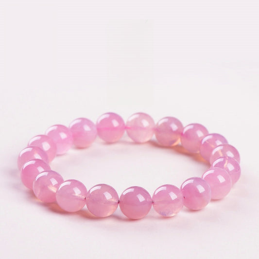 Madagascar Rose Quartz Energy Bracelet: Attract Love, Emotional Healing, and Peace